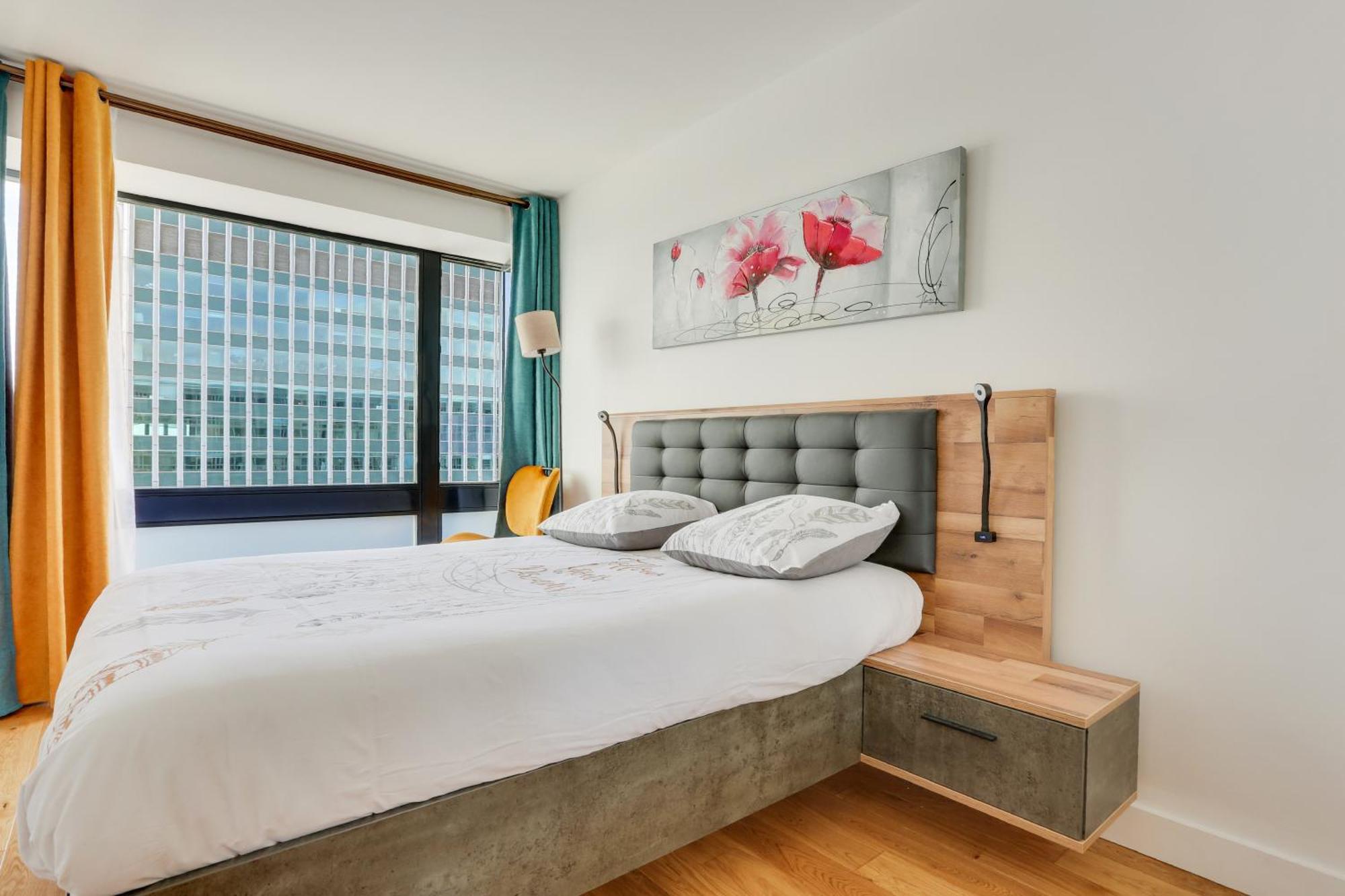 Paris Luxury Apartment 75M2 With Eiffel Tower View, 1 Min Metro, Parking Exterior foto